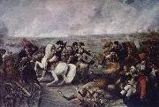 unknow artist Napoleon in battle wide Wagram Spain oil painting artist